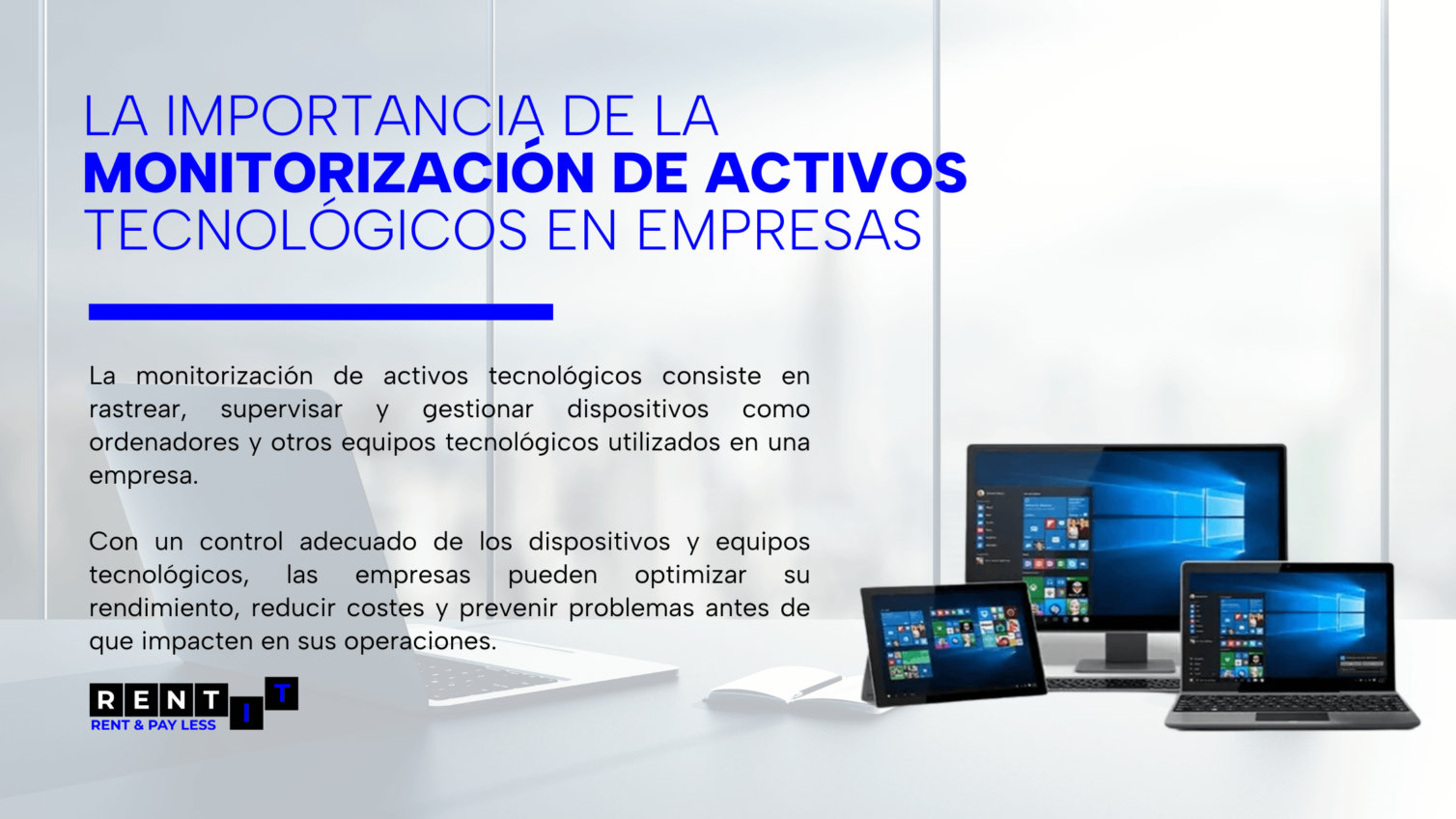 monitorización de activos tecnológicos