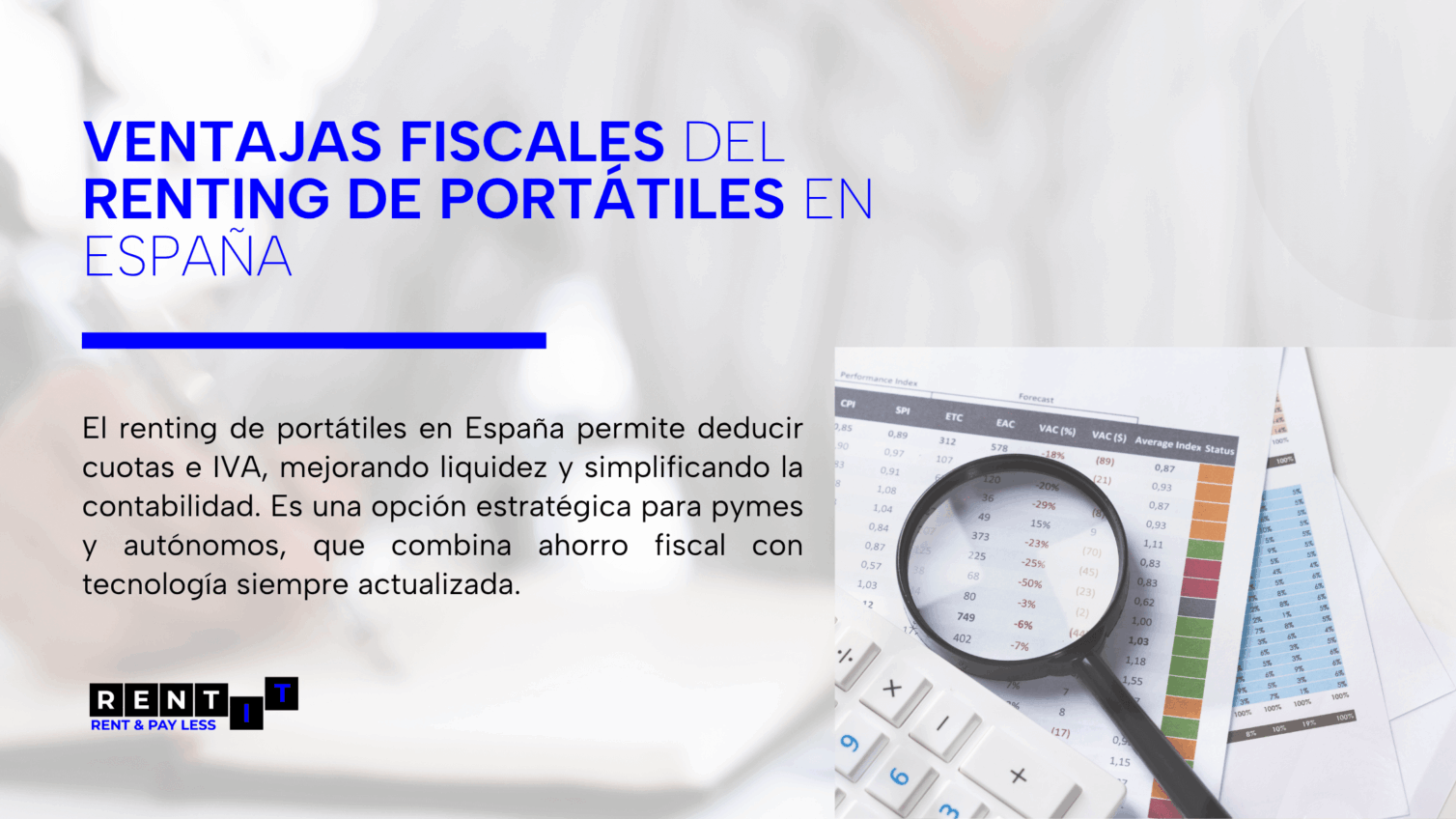 ventajas fiscales renting portátiles
